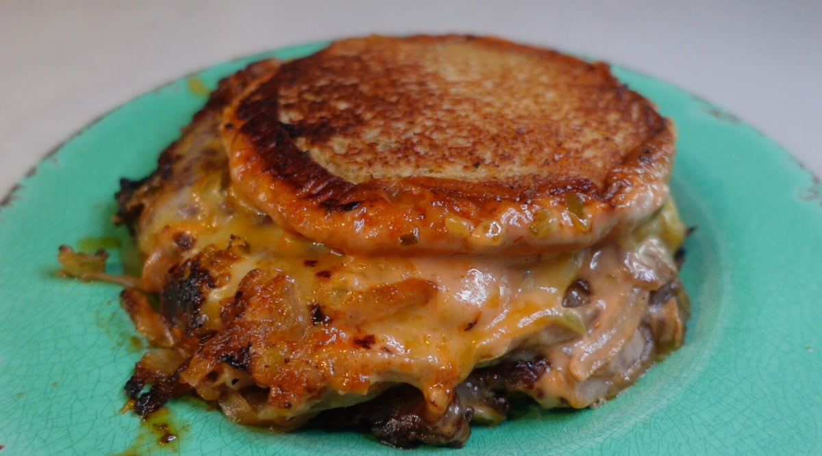 How to Make an Inside-Out Smash Burger — Big Poppa’s Onion Method