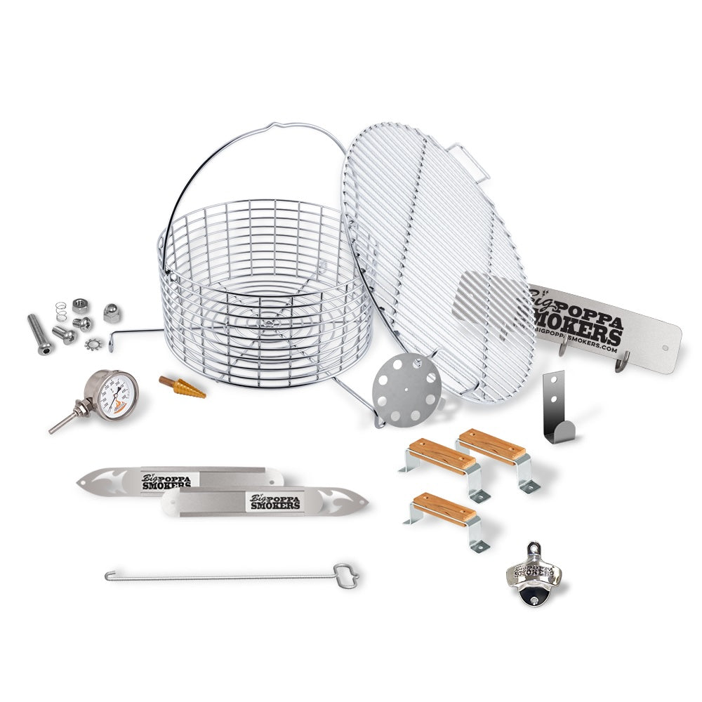 BPS DIY Drum Smoker Kit – Beefy SS