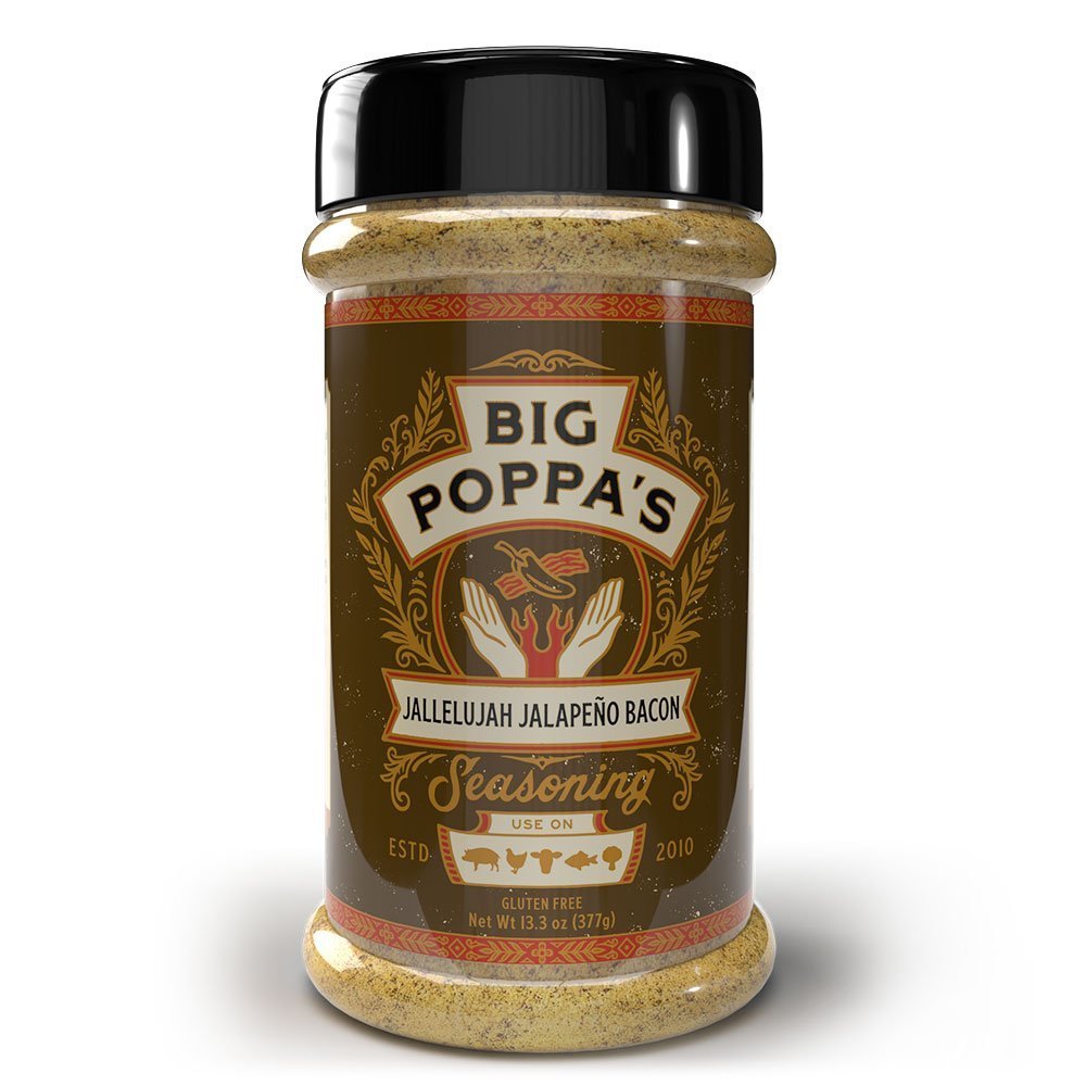 Big Poppa's Jallelujah Jalapeño Bacon Seasoning - 13.3oz | BBQ Rub