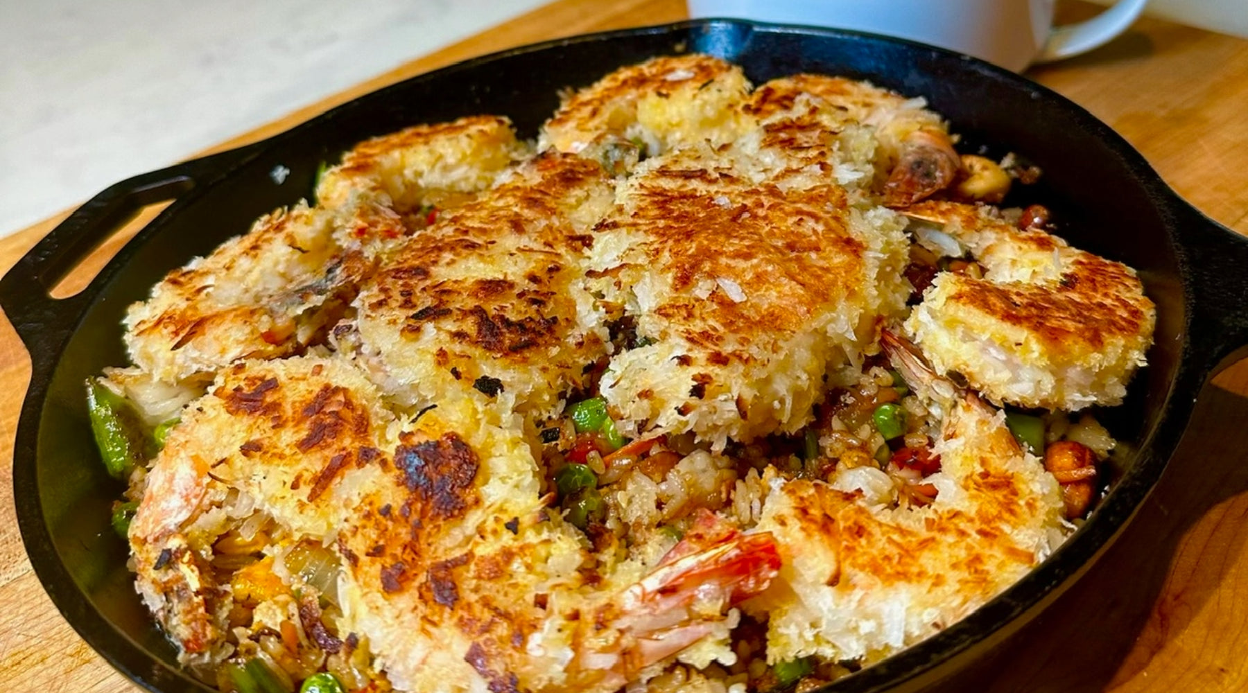 Coconut Shrimp & Lobster Fried Rice