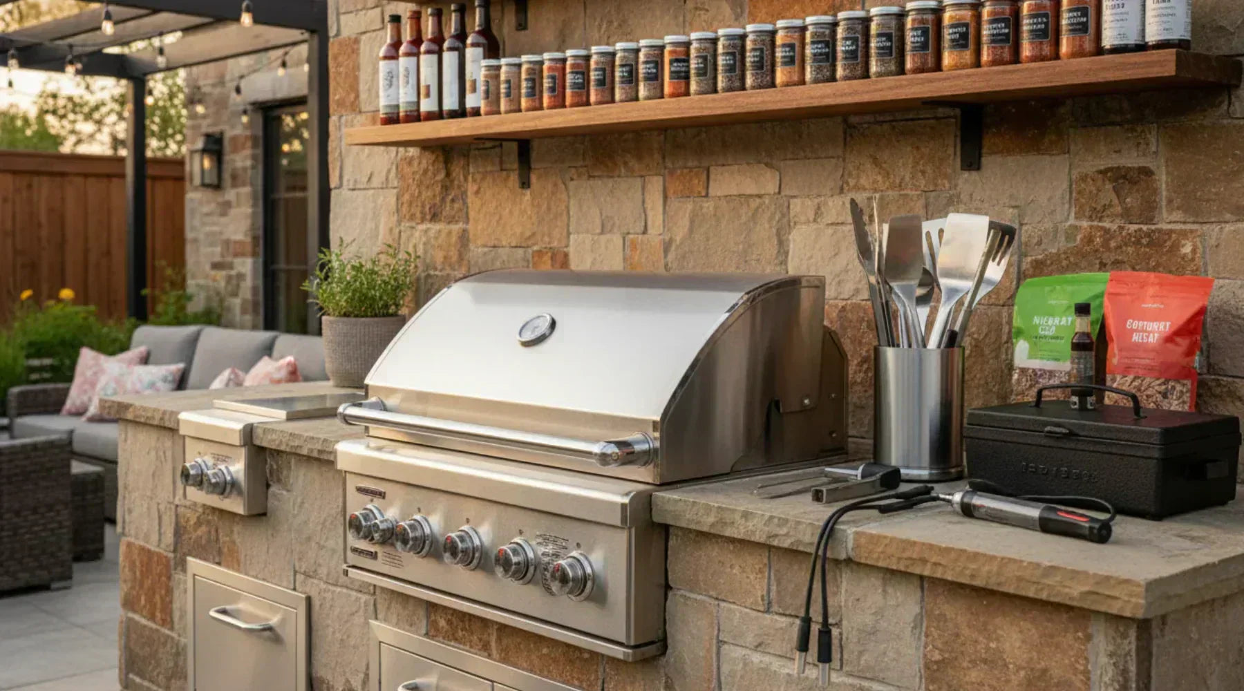Outdoor kitchen