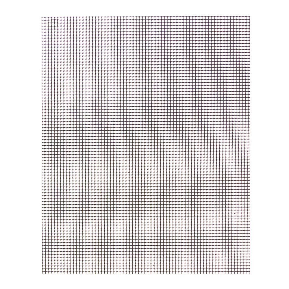 Close-up of the textured non-stick surface and 17" x 24.5" dimensions of the Big Poppa BBQ Mat, emphasizing durability and