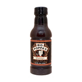 Big Poppa's Granny's BBQ Sauce 18oz jar with rich, smoky flavor and balanced spices, perfect for beef, pork, poultry, and