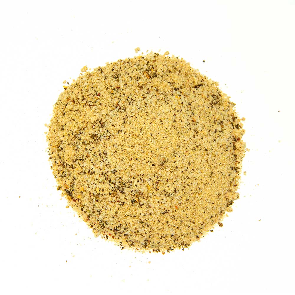 Close-up of Big Poppa's Jallelujah Jalapeño Bacon Seasoning label highlighting handcrafted ingredients and spice details