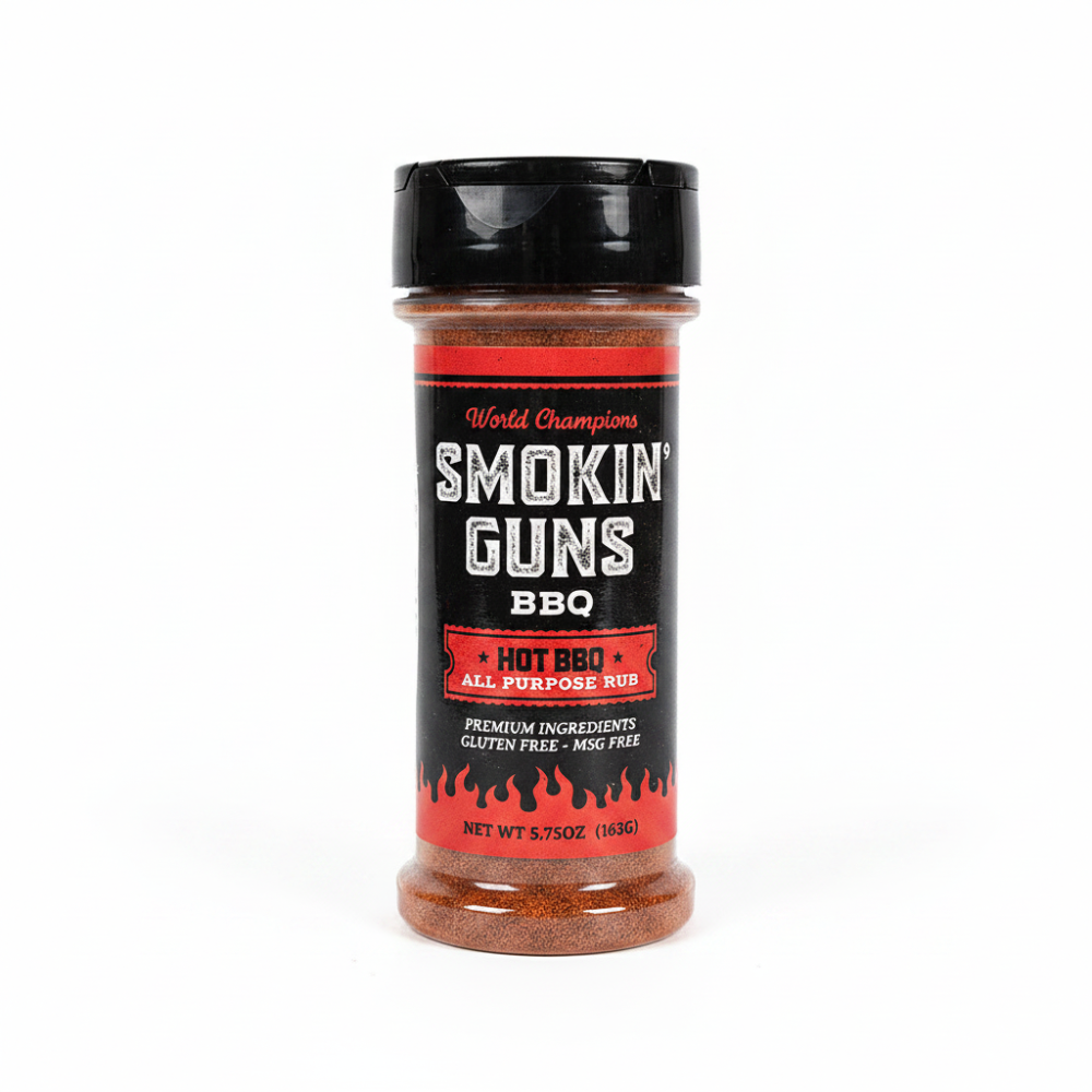 Smokin' Guns BBQ Hot Rub - 5.75oz