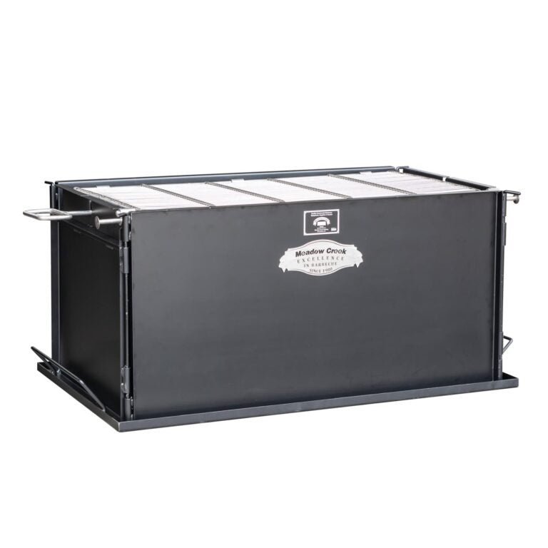 Meadow Creek BBQ42C Collapsible Charcoal Grill | Chicken Cooker
