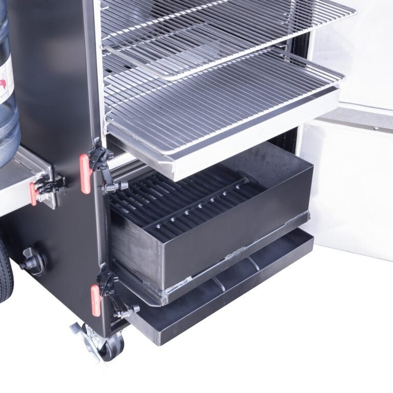 杉山金属 BBQマイスター KS-2942 レッド dwos6rj Meadow Creek BX50 Cabinet Smoker | Insulated Charcoal BBQ