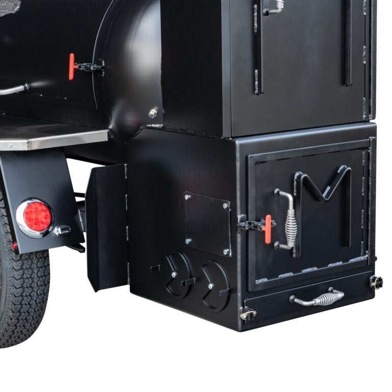 Meadow Creek TS120P Smoker Trailer | Reverse Flow BBQ Pit