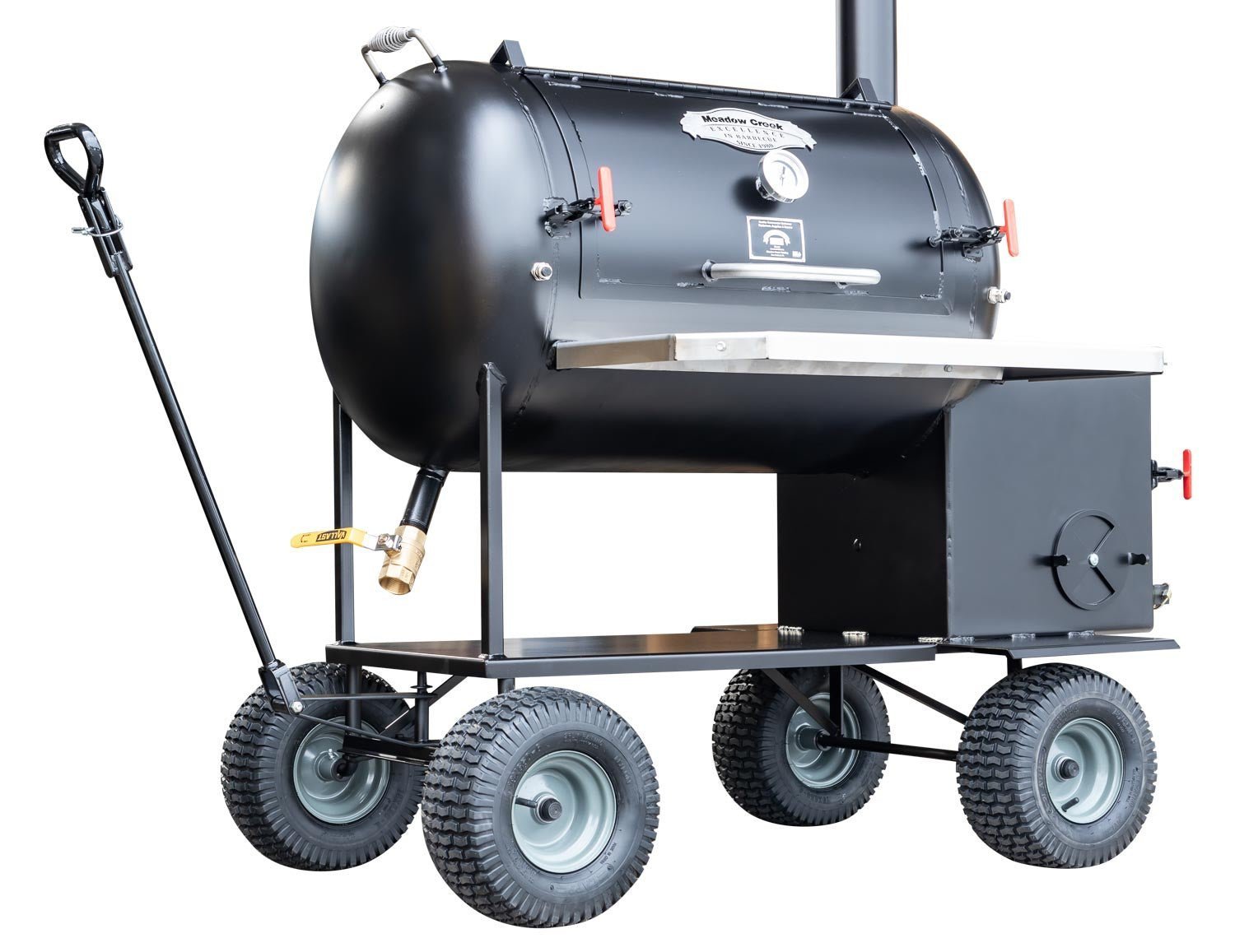 Meadow Creek TS70P Reverse Flow Smoker | Offset BBQ Pit