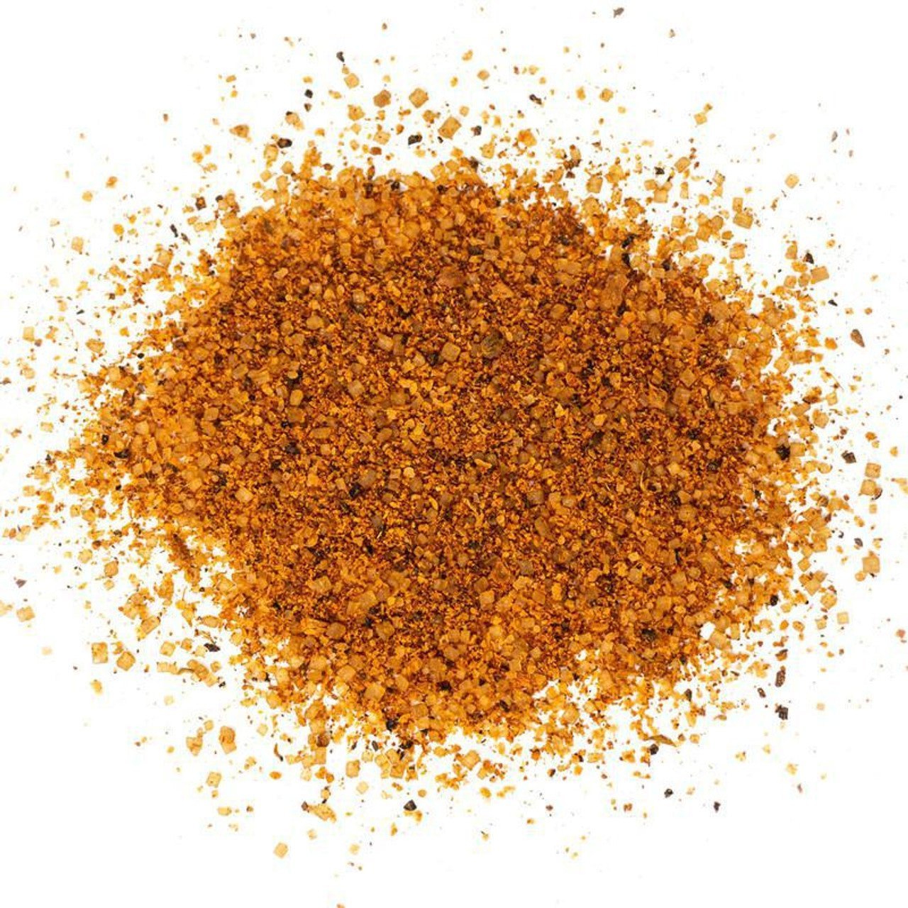 Close-up of Tuffy Stone Classic BBQ Rub 11.5oz label highlighting handcrafted ingredients and detailed nutritional info